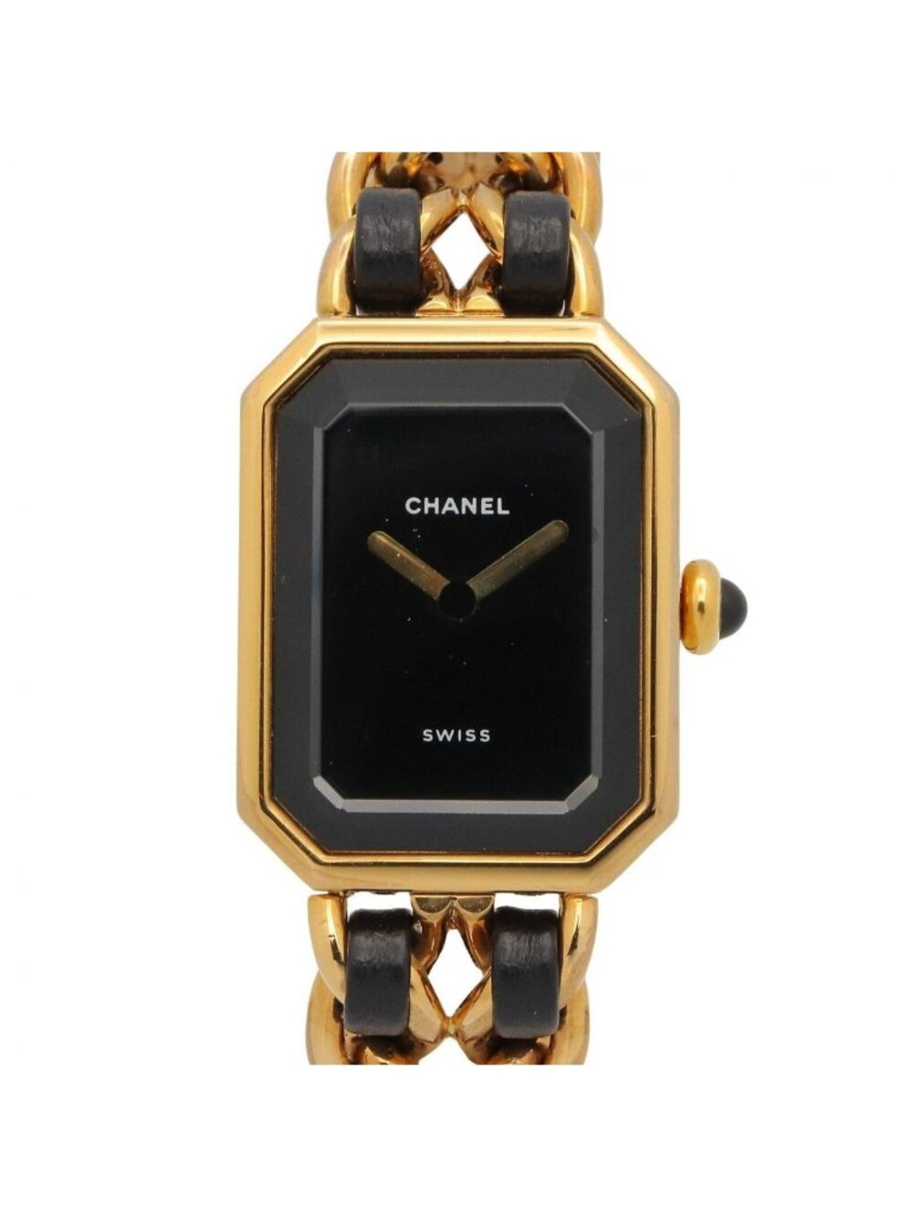 Chanel Watch Premiere S Black Leather